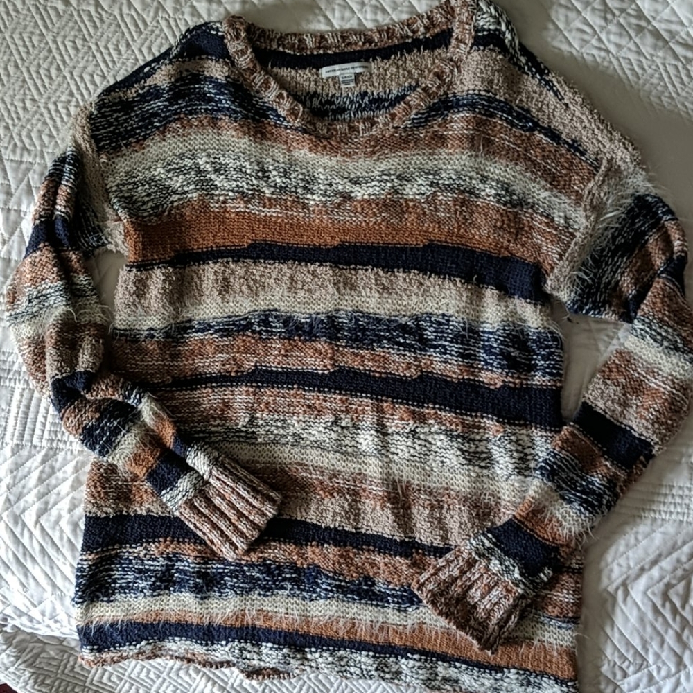 Striped american eagle sweater